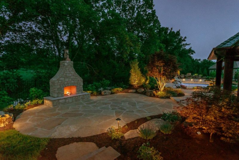 Highlighting with Hardscapes | Rost Landscaping Columbia, MO